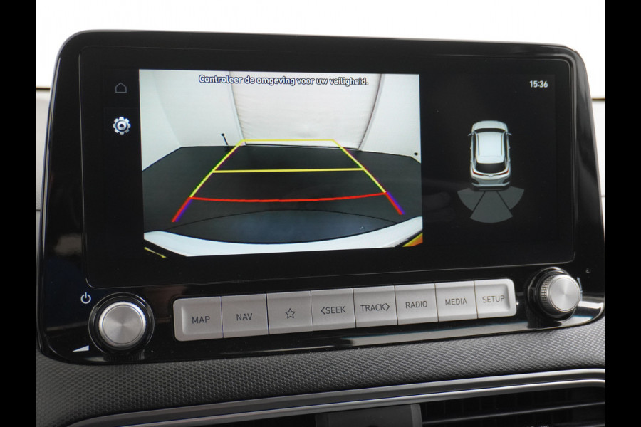Hyundai Kona EV 64kWh 3 Fase Lader Warmtepomp Head-Up Display Adap.Cruise Apple Carplay Android Auto Navi Ecc Privacy Glas Keyless Fashion 1e Eigenaar