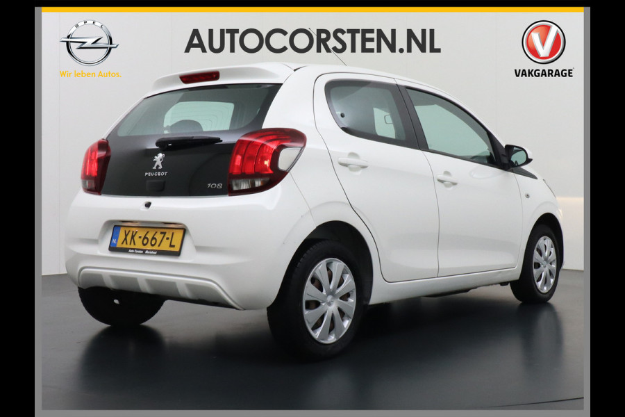 Peugeot 108 1.0I e-VTi 5Drs Airco Bluetooth Led Pack Premium Active Carkitt USB 915KG