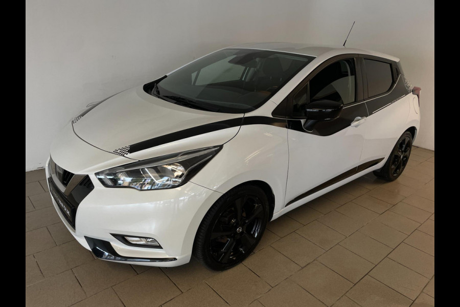 Nissan Micra 0.9 IG-T N-Connecta AIRCO CLIMA NAVI CRUISE BLUETOOTH CAMERA ZWARTE VELGEN ELEK RAMEN CENT VERG ZEER NETTE AUTO