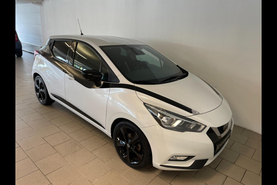 Nissan Micra 0.9 IG-T N-Connecta AIRCO CLIMA NAVI CRUISE BLUETOOTH CAMERA ZWARTE VELGEN ELEK RAMEN CENT VERG ZEER NETTE AUTO