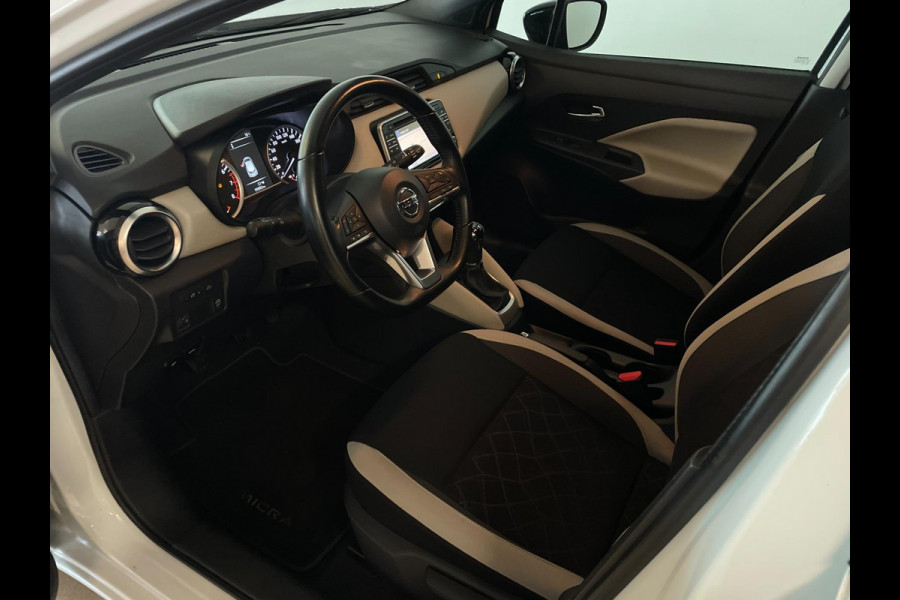 Nissan Micra 0.9 IG-T N-Connecta AIRCO CLIMA NAVI CRUISE BLUETOOTH CAMERA ZWARTE VELGEN ELEK RAMEN CENT VERG ZEER NETTE AUTO