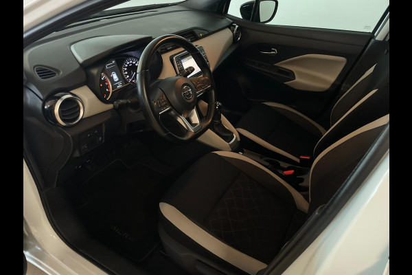 Nissan Micra 0.9 IG-T N-Connecta AIRCO CLIMA NAVI CRUISE BLUETOOTH CAMERA ZWARTE VELGEN ELEK RAMEN CENT VERG ZEER NETTE AUTO