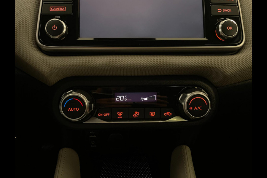 Nissan Micra 0.9 IG-T N-Connecta AIRCO CLIMA NAVI CRUISE BLUETOOTH CAMERA ZWARTE VELGEN ELEK RAMEN CENT VERG ZEER NETTE AUTO