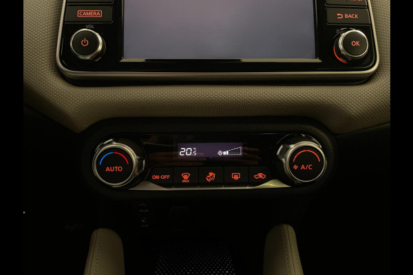 Nissan Micra 0.9 IG-T N-Connecta AIRCO CLIMA NAVI CRUISE BLUETOOTH CAMERA ZWARTE VELGEN ELEK RAMEN CENT VERG ZEER NETTE AUTO