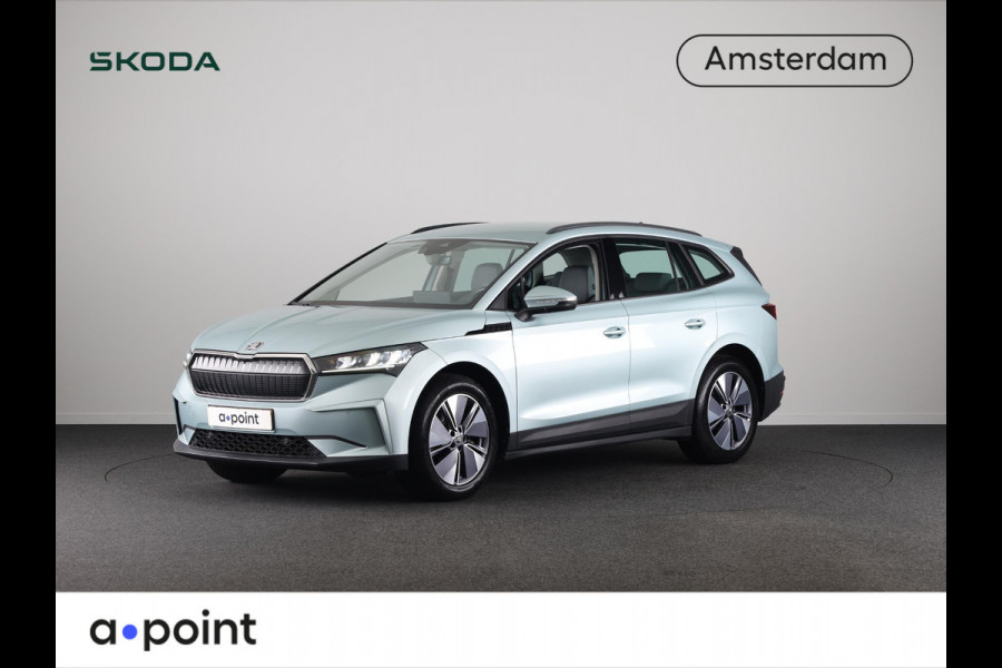 Škoda ENYAQ iV 60 180 pk | Navigatie | Parkeersensoren | Achteruitrijcamera | LED koplampen | Lederen/stof bekleding |