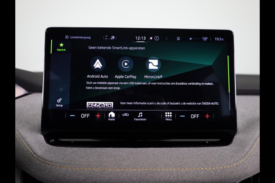 Škoda ENYAQ iV 60 180 pk | Navigatie | Parkeersensoren | Achteruitrijcamera | LED koplampen | Lederen/stof bekleding |