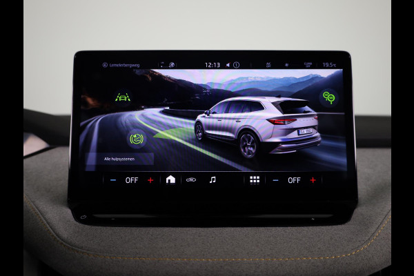 Škoda ENYAQ iV 60 180 pk | Navigatie | Parkeersensoren | Achteruitrijcamera | LED koplampen | Lederen/stof bekleding |