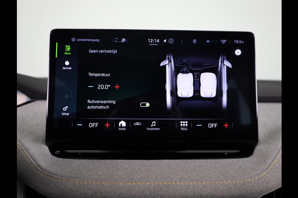 Škoda ENYAQ iV 60 180 pk | Navigatie | Parkeersensoren | Achteruitrijcamera | LED koplampen | Lederen/stof bekleding |