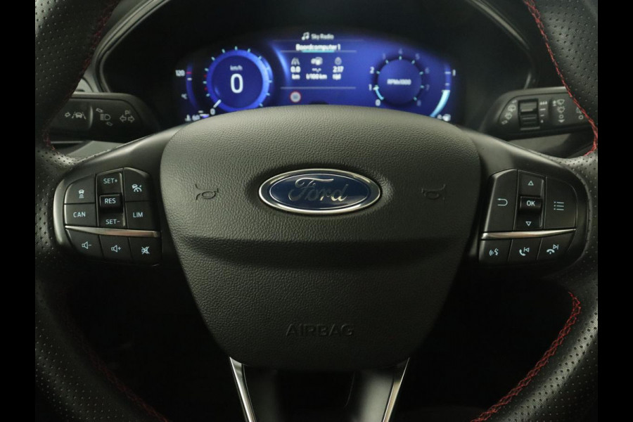 Ford Focus 1.0 EcoBoost Hybrid ST Line X Business | Panoramadak | Trekhaak | Head-up | Carplay | Camera | Stuurverwarming | Stoelverwarming | Adaptive cruise | LMV 17 inch | Sportstoelen