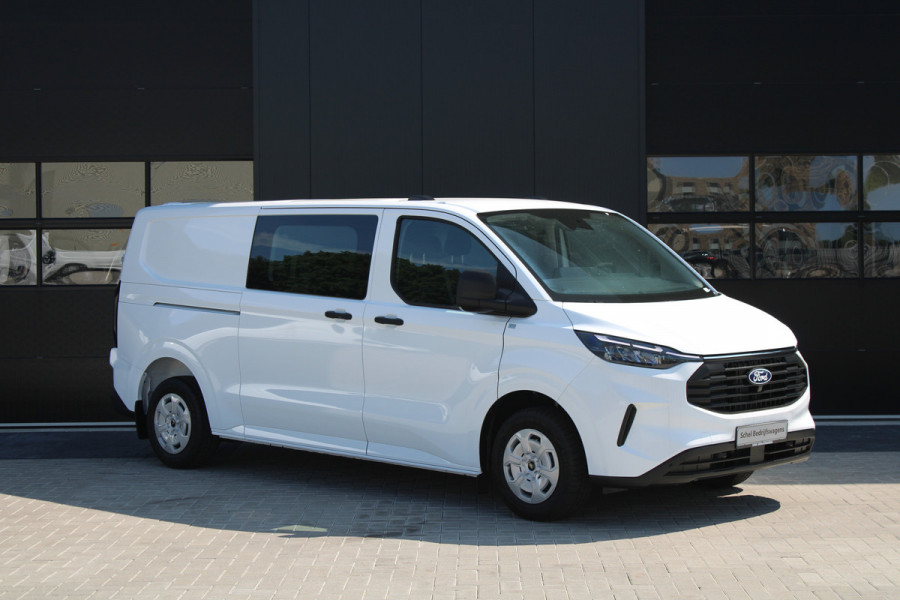 Ford Transit Custom 320 2.0 TDCI L2H1 Trend DC 136pk - Carplay - Android - Camera - Trekhaak - LED koplampen - Stoelverwarming - Draadloos laden - R