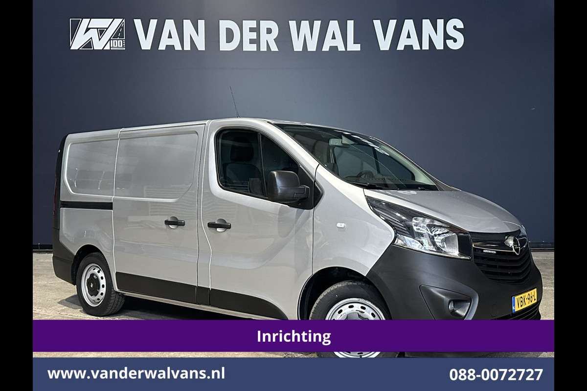 Opel Vivaro 1.6 CDTI 126pk L1H1 inrichting Euro6 Airco | Navigatie | LED | Omvormer Cruiscontrol, Camera, Parkeersensoren, Achterklep