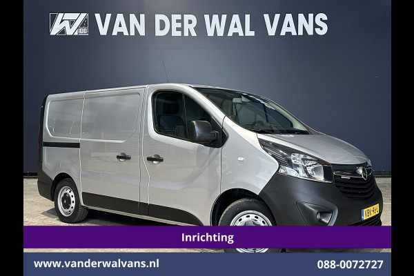 Opel Vivaro 1.6 CDTI 126pk L1H1 inrichting Euro6 Airco | Navigatie | LED | Omvormer Cruiscontrol, Camera, Parkeersensoren, Achterklep