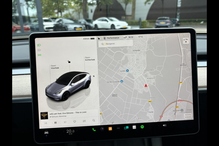 Tesla Model Y Performance AWD 75 kWh VAN: 44.900,- VOOR: 41.877,- UW HERSFTVOORDEEL: 3.023,- EURO 1e eigenaar | ORIGINEEL NL auto | TREKHAAK | TESLA VOLLEDIGE GARANTIE T/M 03-2027/80.000KM