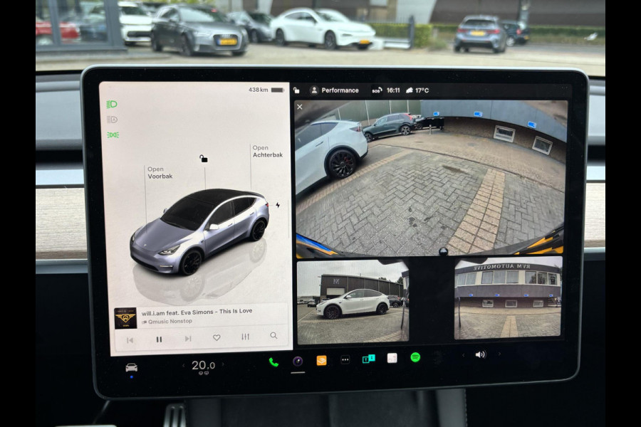 Tesla Model Y Performance AWD 75 kWh VAN: 44.900,- VOOR: 41.877,- UW HERSFTVOORDEEL: 3.023,- EURO 1e eigenaar | ORIGINEEL NL auto | TREKHAAK | TESLA VOLLEDIGE GARANTIE T/M 03-2027/80.000KM