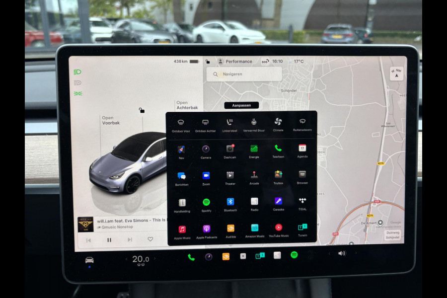 Tesla Model Y Performance AWD 75 kWh VAN: 44.900,- VOOR: 41.877,- UW HERSFTVOORDEEL: 3.023,- EURO 1e eigenaar | ORIGINEEL NL auto | TREKHAAK | TESLA VOLLEDIGE GARANTIE T/M 03-2027/80.000KM