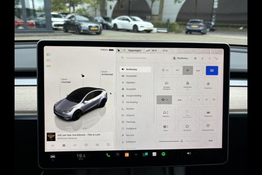 Tesla Model Y Performance AWD 75 kWh VAN: 44.900,- VOOR: 41.877,- UW HERSFTVOORDEEL: 3.023,- EURO 1e eigenaar | ORIGINEEL NL auto | TREKHAAK | TESLA VOLLEDIGE GARANTIE T/M 03-2027/80.000KM