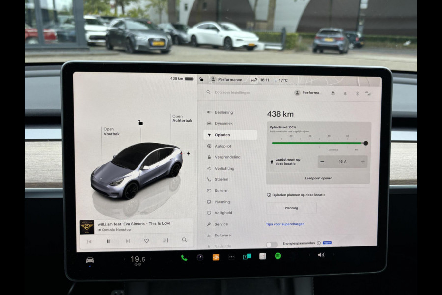 Tesla Model Y Performance AWD 75 kWh VAN: 44.900,- VOOR: 41.877,- UW HERSFTVOORDEEL: 3.023,- EURO 1e eigenaar | ORIGINEEL NL auto | TREKHAAK | TESLA VOLLEDIGE GARANTIE T/M 03-2027/80.000KM