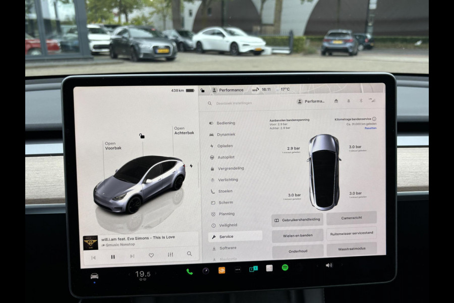 Tesla Model Y Performance AWD 75 kWh VAN: 44.900,- VOOR: 41.877,- UW HERSFTVOORDEEL: 3.023,- EURO 1e eigenaar | ORIGINEEL NL auto | TREKHAAK | TESLA VOLLEDIGE GARANTIE T/M 03-2027/80.000KM