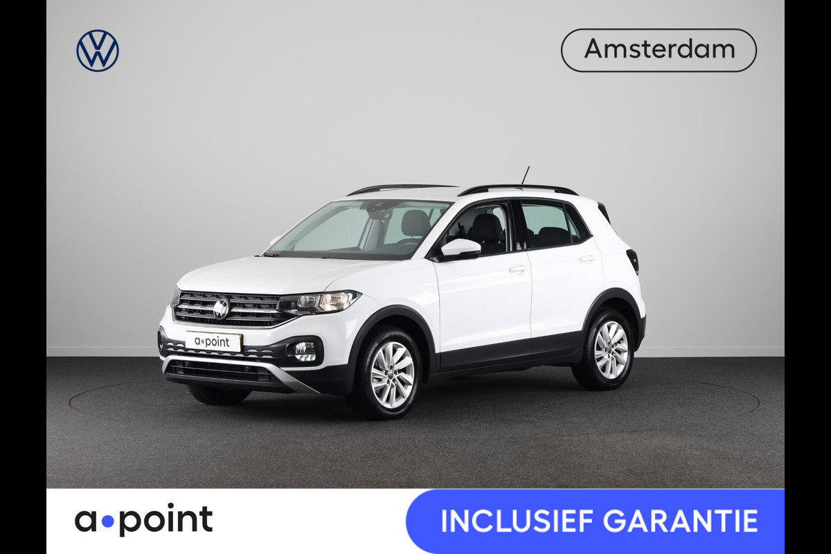 Volkswagen T-Cross 1.0 TSI Life 95 pk | Verlengde garantie | Navigatie | Trekhaak (afneembaar) | Parkeersensoren | Adaptieve cruise control |