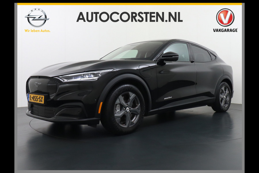 Ford Mustang Mach-E RWD 75kWh Leer+Elektr.+Geheugen 360°Camera Adapive-Cr. Pano-dak B&O®-SoundMemory Seat Apple Carplay Android Auto Navi Ecc Stoel+Stuurverwarming Keyless Origineel Nederlandse Auto