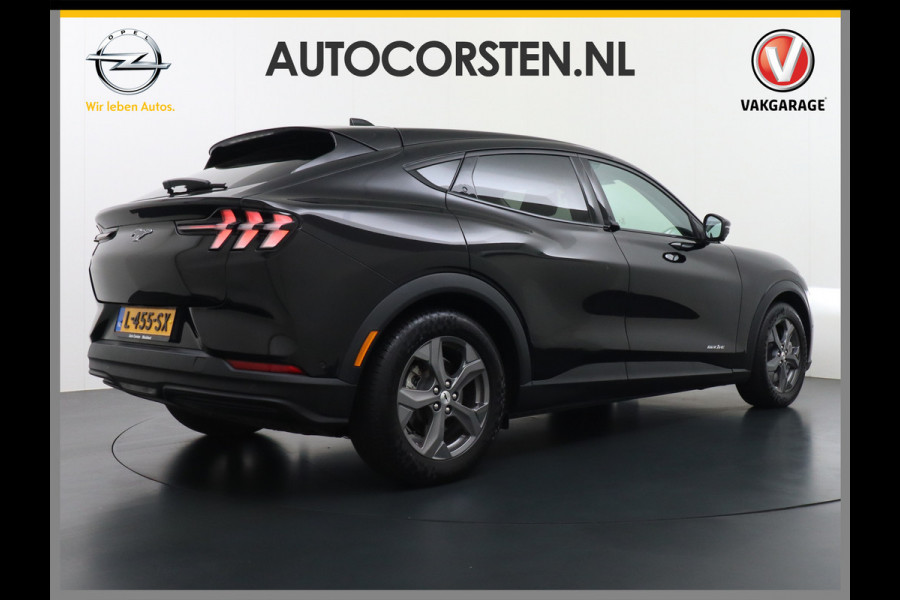 Ford Mustang Mach-E RWD 75kWh Leer+Elektr.+Geheugen 360°Camera Adapive-Cr. Pano-dak B&O®-SoundMemory Seat Apple Carplay Android Auto Navi Ecc Stoel+Stuurverwarming Keyless Origineel Nederlandse Auto