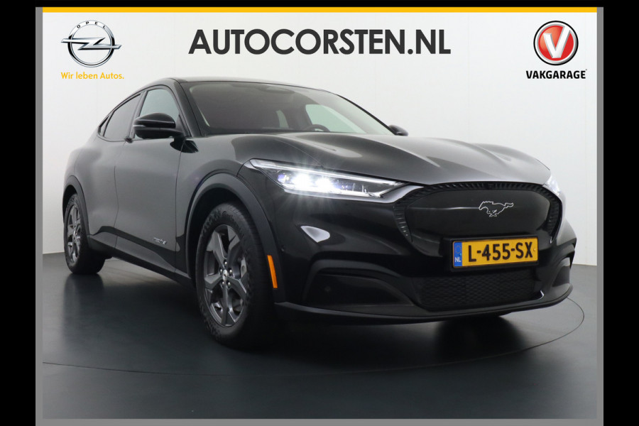 Ford Mustang Mach-E RWD 75kWh Leer+Elektr.+Geheugen 360°Camera Adapive-Cr. Pano-dak B&O®-SoundMemory Seat Apple Carplay Android Auto Navi Ecc Stoel+Stuurverwarming Keyless Origineel Nederlandse Auto