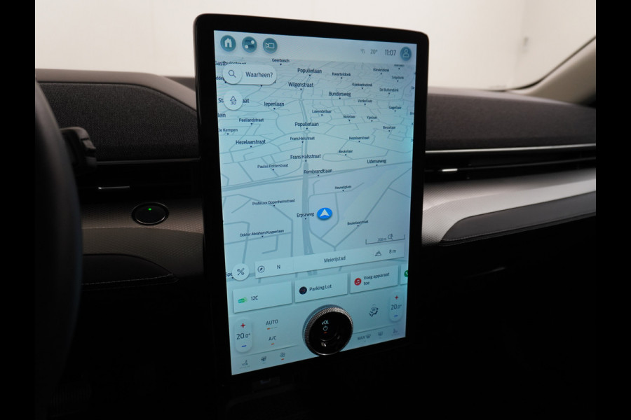 Ford Mustang Mach-E RWD 75kWh Leer+Elektr.+Geheugen 360°Camera Adapive-Cr. Pano-dak B&O®-SoundMemory Seat Apple Carplay Android Auto Navi Ecc Stoel+Stuurverwarming Keyless Origineel Nederlandse Auto