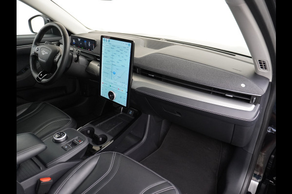 Ford Mustang Mach-E RWD 75kWh Leer+Elektr.+Geheugen 360°Camera Adapive-Cr. Pano-dak B&O®-SoundMemory Seat Apple Carplay Android Auto Navi Ecc Stoel+Stuurverwarming Keyless Origineel Nederlandse Auto