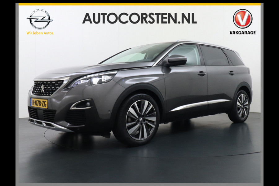 Peugeot 5008 7-Pers. 1.2T 131PK AUT-8 360°Camera Apple Carplay Android Auto Adap.Cruise 19" Elek.AchterklepFocal®-Hifi Audio Panoramaschuif-d 1e Eigenaar Origineel Nederlandse Auto Zeer compleet Origin. NLse auto