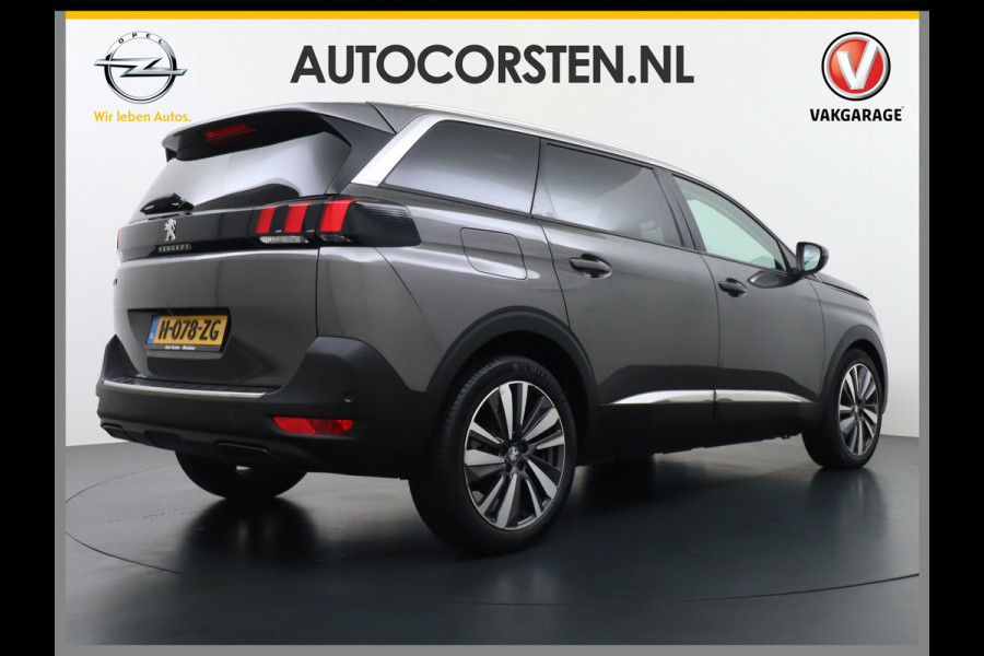 Peugeot 5008 7-Pers. 1.2T 131PK AUT-8 360°Camera Apple Carplay Android Auto Adap.Cruise 19" Elek.AchterklepFocal®-Hifi Audio Panoramaschuif-d 1e Eigenaar Origineel Nederlandse Auto Zeer compleet Origin. NLse auto