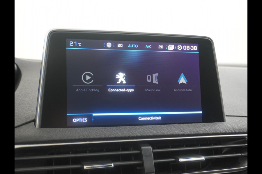 Peugeot 5008 7-Pers. 1.2T 131PK AUT-8 360°Camera Apple Carplay Android Auto Adap.Cruise 19" Elek.AchterklepFocal®-Hifi Audio Panoramaschuif-d 1e Eigenaar Origineel Nederlandse Auto Zeer compleet Origin. NLse auto