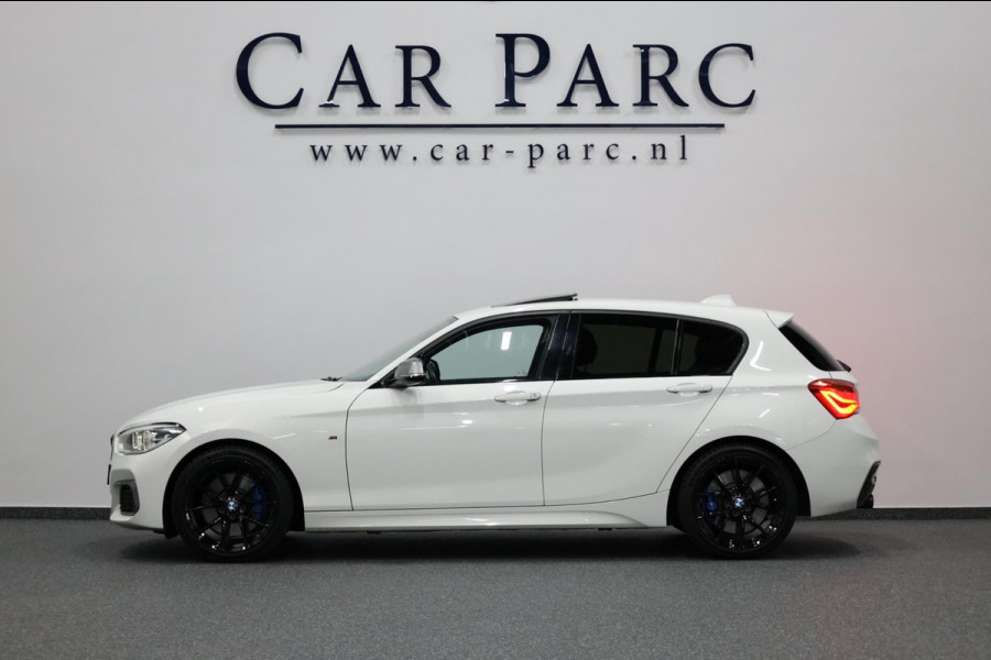 BMW 1-serie M140i xDrive LED/SCHUIFDAK/HARMAN/LEER+S.VERWARMING/19" LMV/CAM/CRUISE/ECC/12 MND GARANTIE!