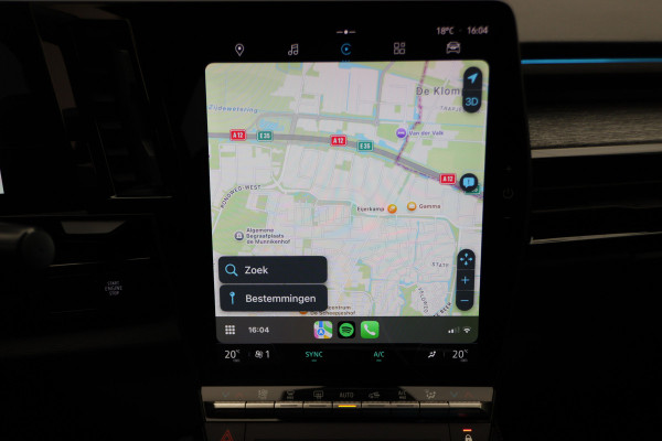 Renault Austral 1.2 E-Tech full hybrid 200 techno Automaat LED, Camera, Apple Carplay, Dodehoeksensor, Sfeerverlichting, Keyless, 19"