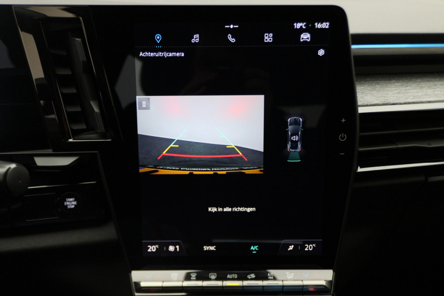 Renault Austral 1.2 E-Tech full hybrid 200 techno Automaat LED, Camera, Apple Carplay, Dodehoeksensor, Sfeerverlichting, Keyless, 19"