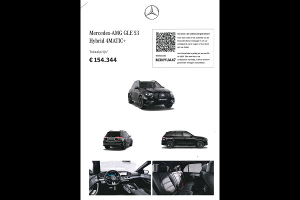 Mercedes-Benz GLE AMG 53 4MATIC+ HYBRID | 22 INCH | Burmester® | Trekhaak