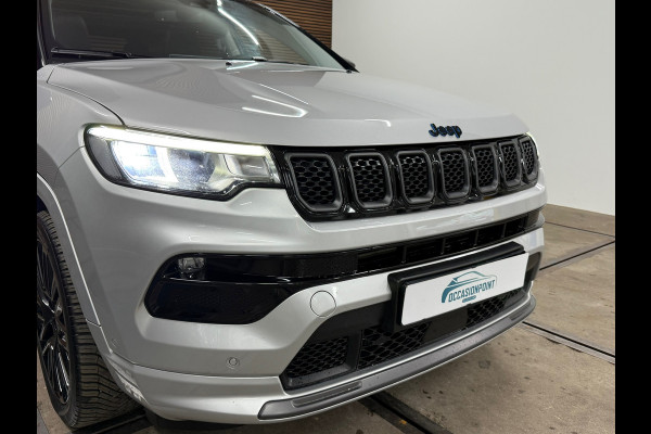 Jeep Compass 4xe 240 Plug-in Hybrid Electric S | Pano | Leder | 19' inch | Adaptive Cruise | Carplay