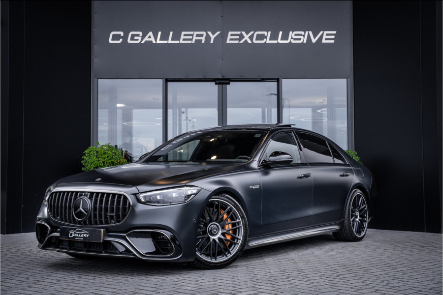 Mercedes-Benz S-Klasse AMG S63 E Performance - Manufaktur | Magno Nachtzwart | Panorama | Burmester | 4x Stoelmassage & Koeling