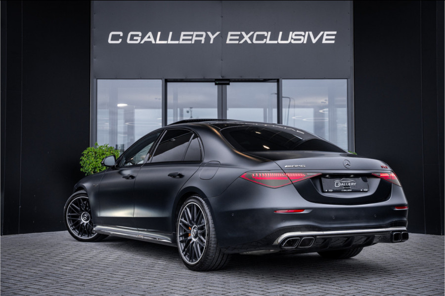 Mercedes-Benz S-Klasse AMG S63 E Performance - Manufaktur | Magno Nachtzwart | Panorama | Burmester | 4x Stoelmassage & Koeling