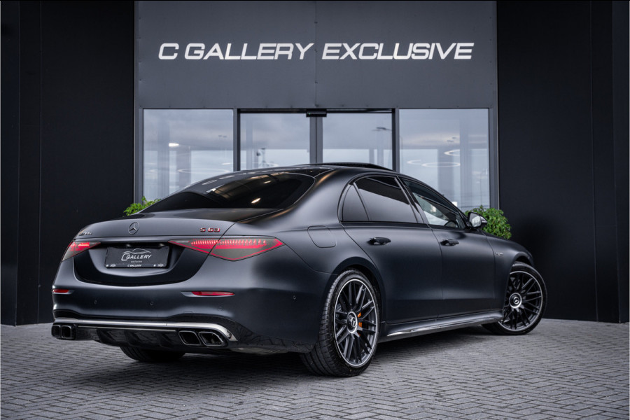 Mercedes-Benz S-Klasse AMG S63 E Performance - Manufaktur | Magno Nachtzwart | Panorama | Burmester | 4x Stoelmassage & Koeling