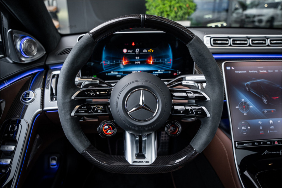 Mercedes-Benz S-Klasse AMG S63 E Performance - Manufaktur | Magno Nachtzwart | Panorama | Burmester | 4x Stoelmassage & Koeling