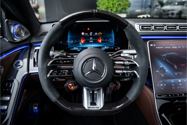 Mercedes-Benz S-Klasse AMG S63 E Performance - Manufaktur | Magno Nachtzwart | Panorama | Burmester | 4x Stoelmassage & Koeling