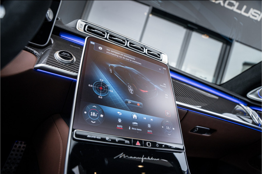 Mercedes-Benz S-Klasse AMG S63 E Performance - Manufaktur | Magno Nachtzwart | Panorama | Burmester | 4x Stoelmassage & Koeling
