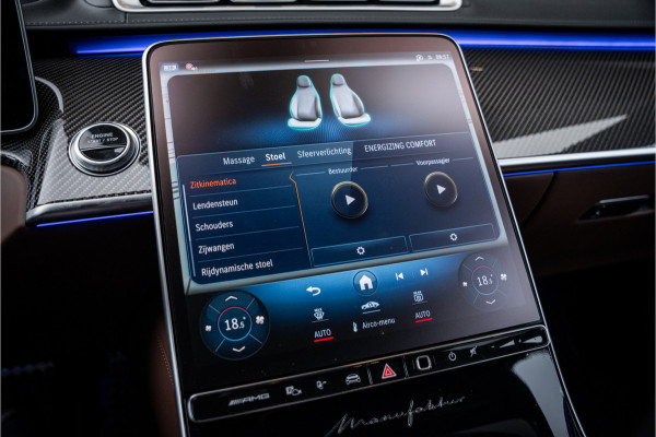 Mercedes-Benz S-Klasse AMG S63 E Performance - Manufaktur | Magno Nachtzwart | Panorama | Burmester | 4x Stoelmassage & Koeling