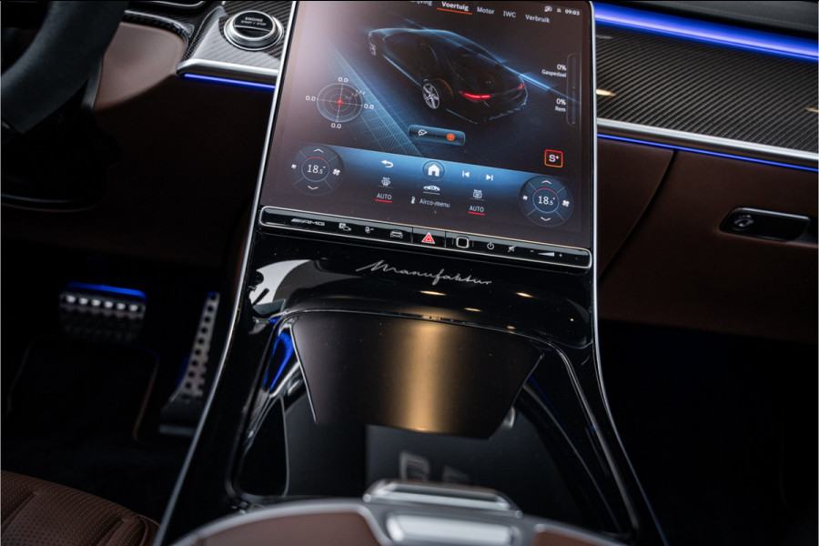 Mercedes-Benz S-Klasse AMG S63 E Performance - Manufaktur | Magno Nachtzwart | Panorama | Burmester | 4x Stoelmassage & Koeling