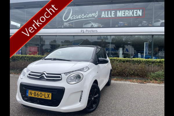 Citroën C1 1.0 VTi Shine Achteruitrijcamera - Airco - Lichtmetalen velgen - Radio - Stuur leder - Stuur multifunctioneel