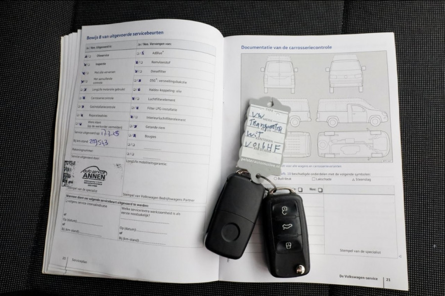 Volkswagen Transporter T6 2.0 TDI 102pk E6 Lang Koelwagen Airco/Navi/Achterklep 08-2017