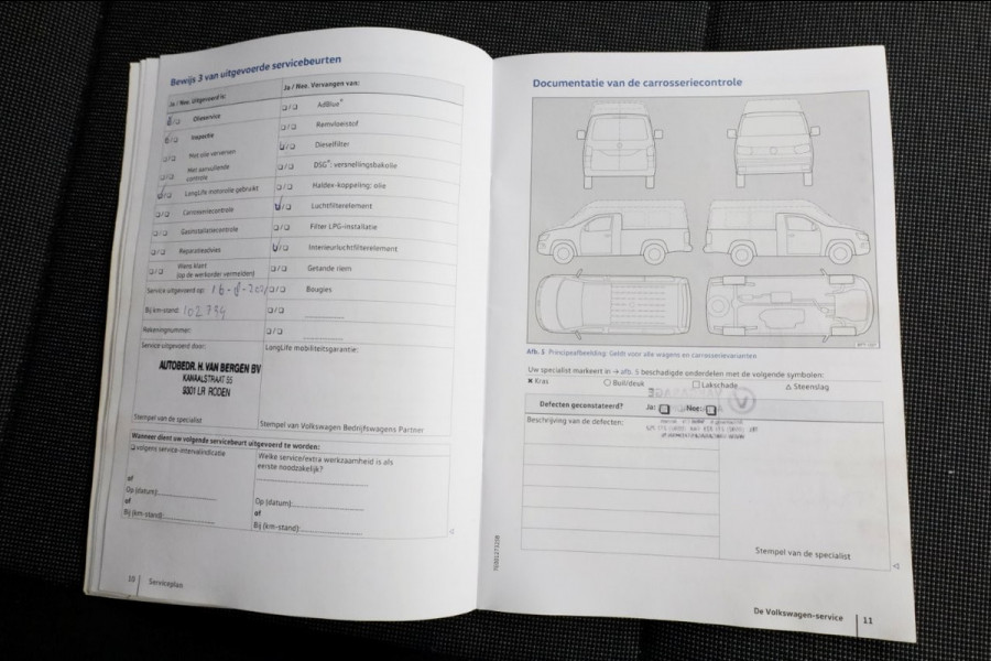 Volkswagen Transporter T6 2.0 TDI 102pk E6 Lang Koelwagen Airco/Navi/Achterklep 08-2017