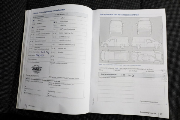 Volkswagen Transporter T6 2.0 TDI 102pk E6 Lang Koelwagen Airco/Navi/Achterklep 08-2017