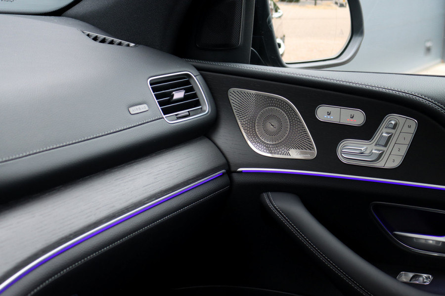 Mercedes-Benz GLE AMG 53 Hybrid Premium 4MATIC+ | Luchtvering | Distronic | Memory | Massage | Trekhaak | MBUX Tablet | Stoelventilatie | Verwarmd Stuurwiel | HUD | Burmester | Keyless Go |
