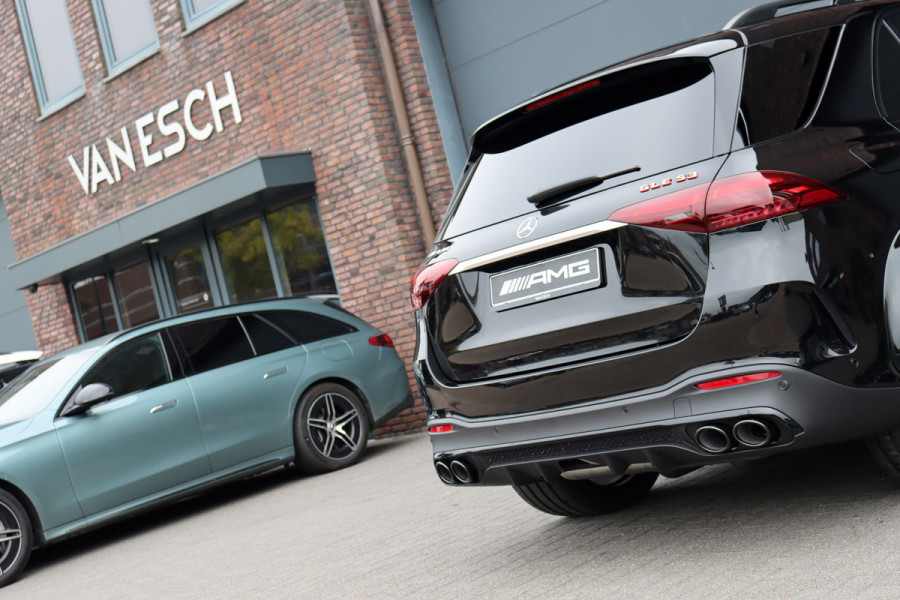 Mercedes-Benz GLE AMG 53 Hybrid Premium 4MATIC+ | Luchtvering | Distronic | Memory | Massage | Trekhaak | MBUX Tablet | Stoelventilatie | Verwarmd Stuurwiel | HUD | Burmester | Keyless Go |